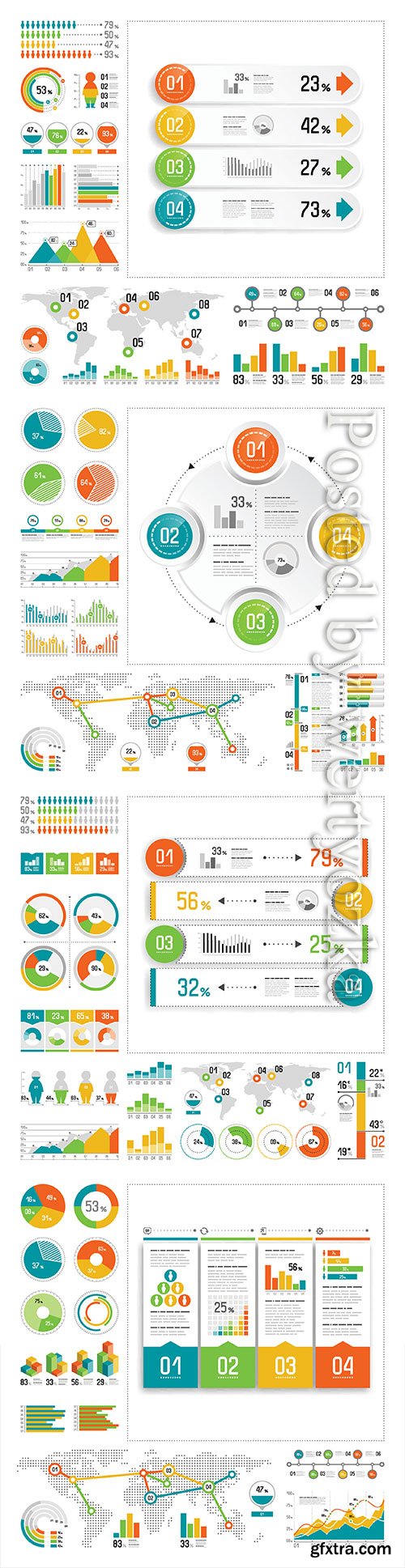 Infographic vector elements