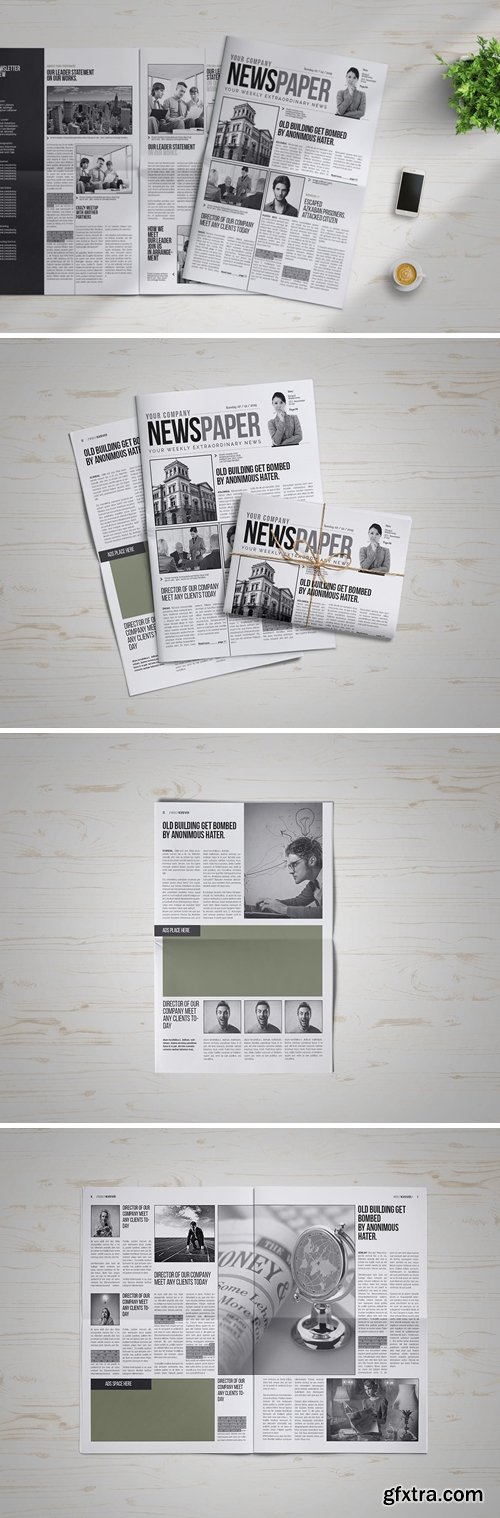 InDesign Newspaper Template