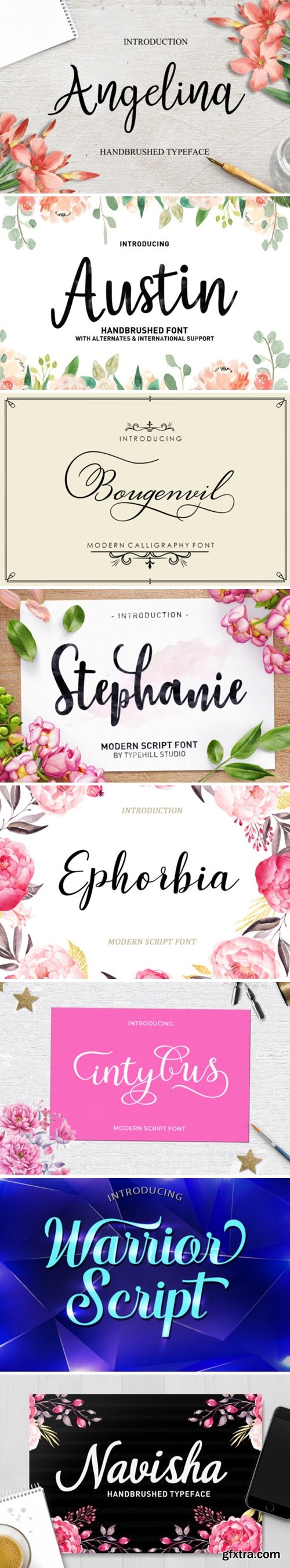 8 Modern Script Fonts