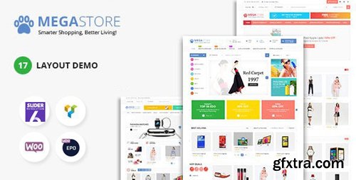 ThemeForest - Mega Store v3.7 - Mega Marketplace Store RTL Responsive WooCommerce WordPress Theme - 16846286