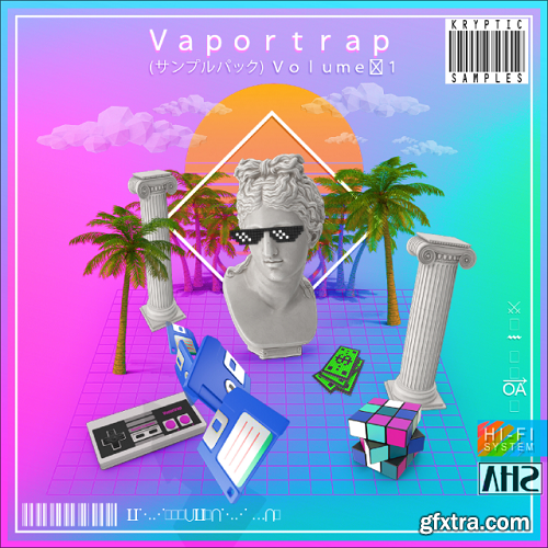 Kryptic Samples Vaportrap Vol 1 WAV MiDi