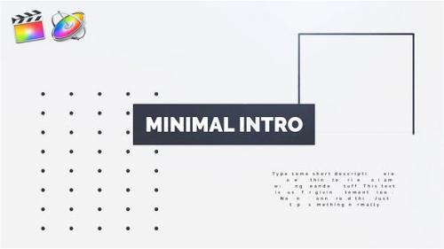 Videohive - Minimal Intro