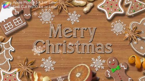 Videohive - Christmas Cookies Promo - Apple Motion