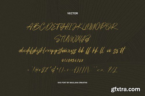 Worthness SVG Brush Font Free Sans