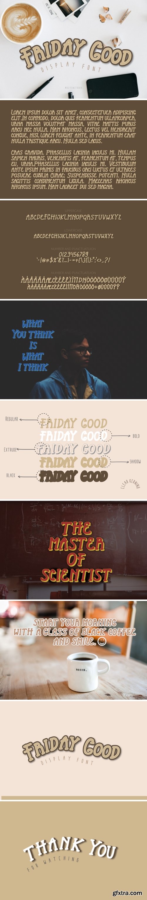 Friday Good Font