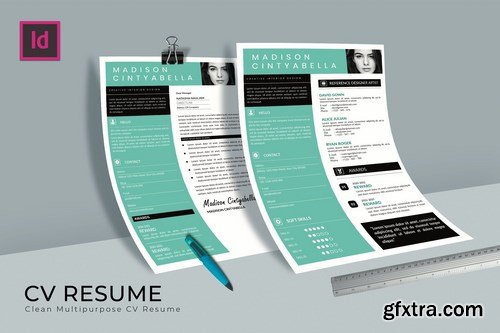 Minimalist CV Resume Template