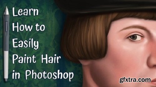 Learn How to Easily Paint Hair in Photoshop