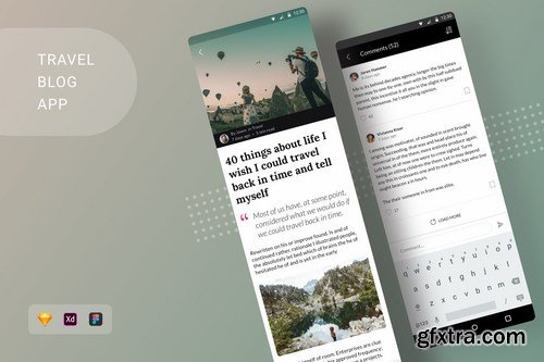 Travel Blog App Android