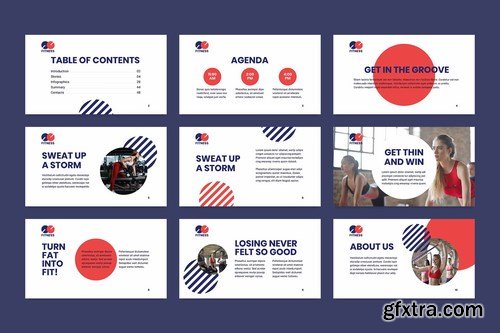 Fitness Trainer PowerPoint Presentation Template