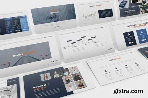 Minnen Corporate Powerpoint Google Slides and Keynote Templates