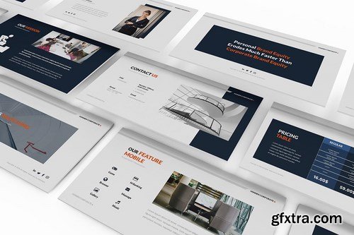 Minnen Corporate Powerpoint Google Slides and Keynote Templates