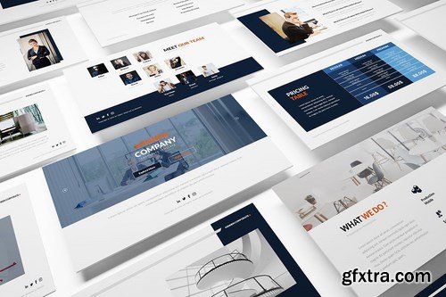 Minnen Corporate Powerpoint Google Slides and Keynote Templates