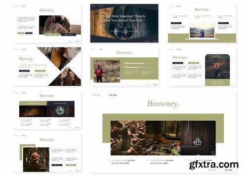 Browney Powerpoint Template