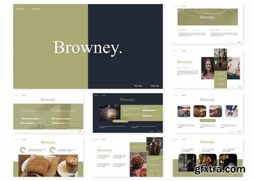 Browney Powerpoint Template