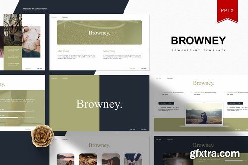 Browney Powerpoint Template