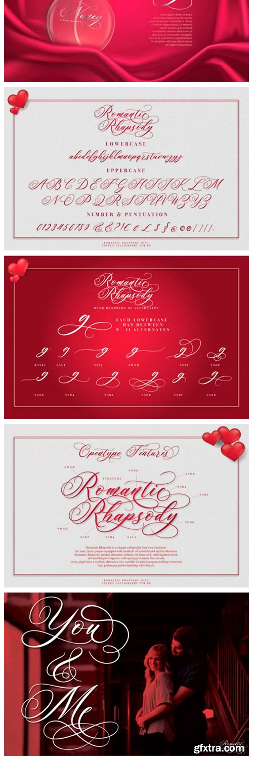 Romantic Rhapsody Font