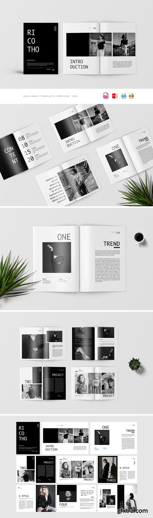 Ricoto &ndash; Lookbook Fashion Template