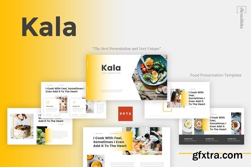 Kala - Food Powerpoint, Keynote and Google Slides Templates