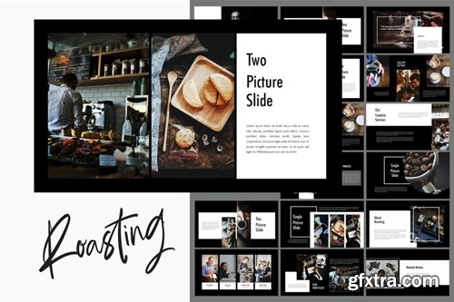 Roasting - Creative Powerpoint, Keynote and Google Slides Templates