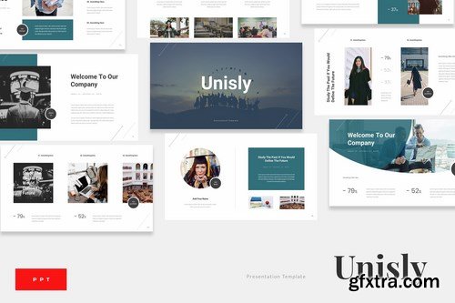 Unisly - University Education Powerpoint Google Slides and Keynote Templates