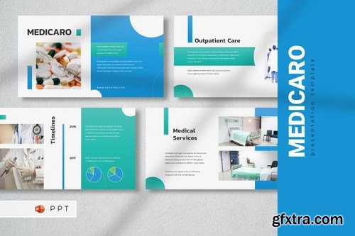 MEDICARO - Medical Powerpoint Google Slides and Keynote Templates