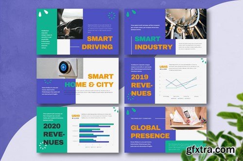 TEXICO - Technology Company Powerpoint Google Slides and Keynote Templates