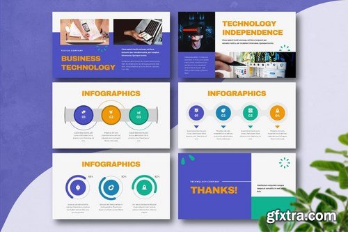 TEXICO - Technology Company Powerpoint Google Slides and Keynote Templates