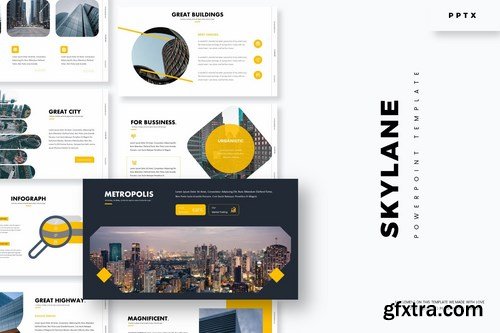 Skylane - Powerpoint Google Slides and Keynote Templates