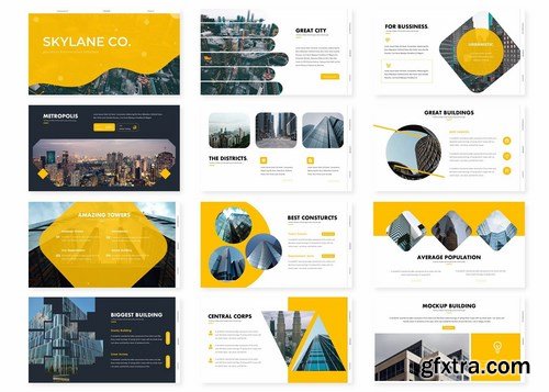 Skylane - Powerpoint Google Slides and Keynote Templates