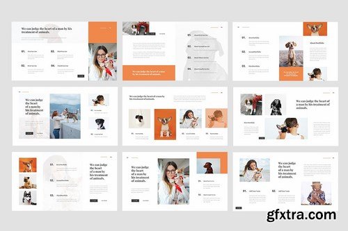 Heldeer - Dog Lover Powerpoint Google Slides and Keynote Templates