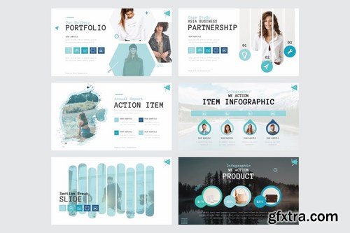 CREATIVE POINT - Powerpoint Google Slides and Keynote Templates