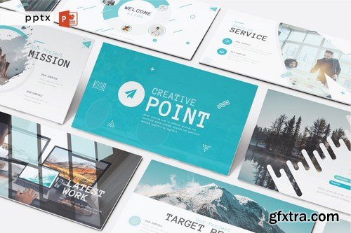 CREATIVE POINT - Powerpoint Google Slides and Keynote Templates