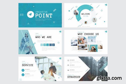 CREATIVE POINT - Powerpoint Google Slides and Keynote Templates