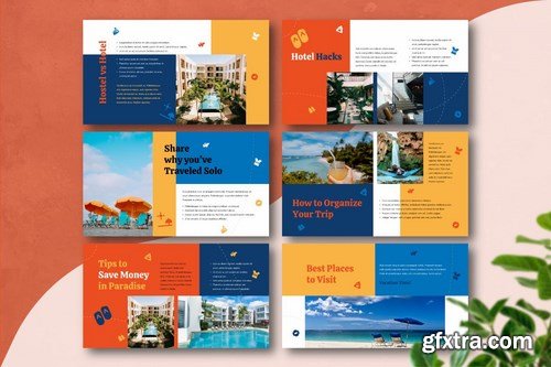 VACANZA - Vacation Powerpoint Google Slides and Keynote Templates