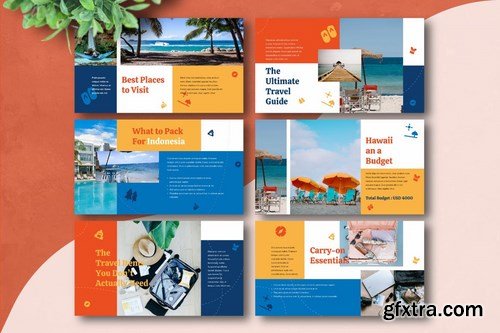 VACANZA - Vacation Powerpoint Google Slides and Keynote Templates