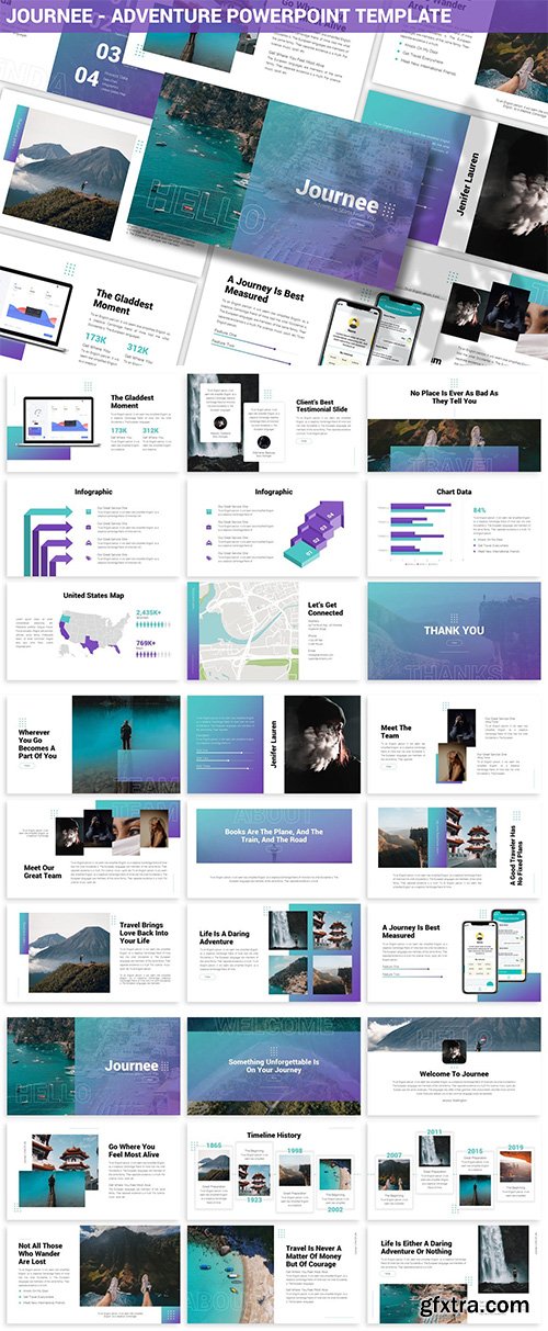 Journee - Adventure Powerpoint Template