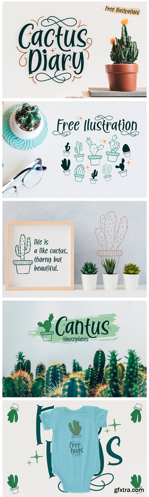 Cactus Diary Font