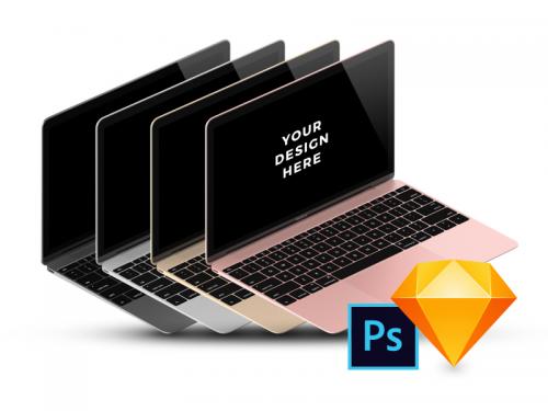 16x MacBook Mockups - 16x-macbook-mockups