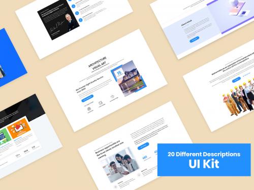 20 Descriptions Blocks for Web-UI Kit - 20-descriptions-blocks-for-web-ui-kit