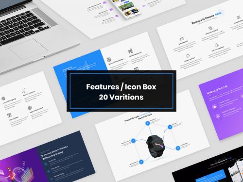 20 Features, IconBox Web-UI Kit - 20-features-iconbox-web-ui-kit