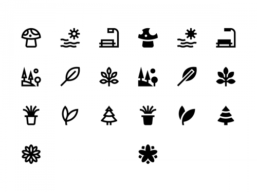 20 Nature Icons #3 - 20-nature-icons-3