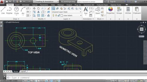 Lynda - AutoCAD 2014 Essential Training: 4 Annotating a Drawing - 122436