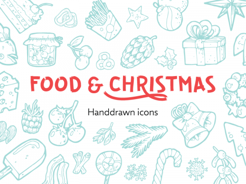 212 Food and Christmas Handdrawn - 212-food-and-christmas-handdrawn