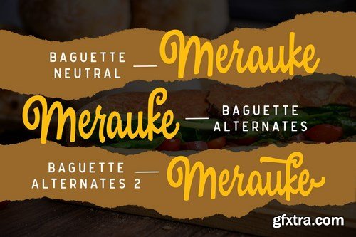 Baguette Bold Fonts