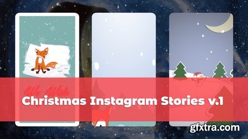 MotionArray Christmas Instagram Stories V.1 329149