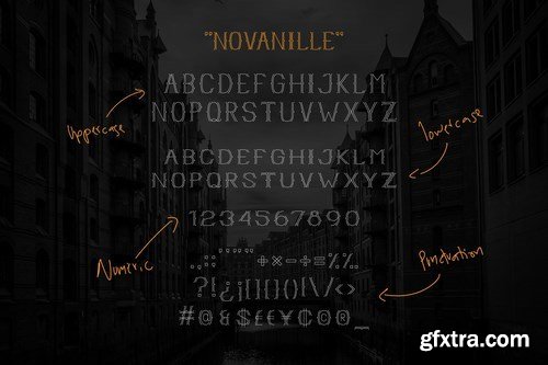 Novanille Display Fonts