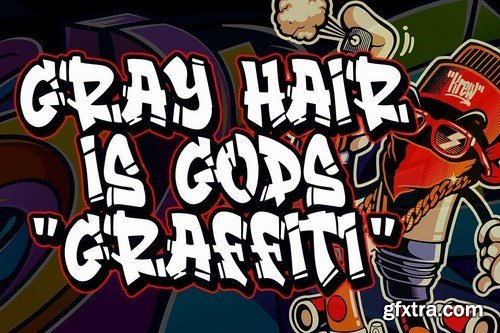 Streamzy - Graffiti Font