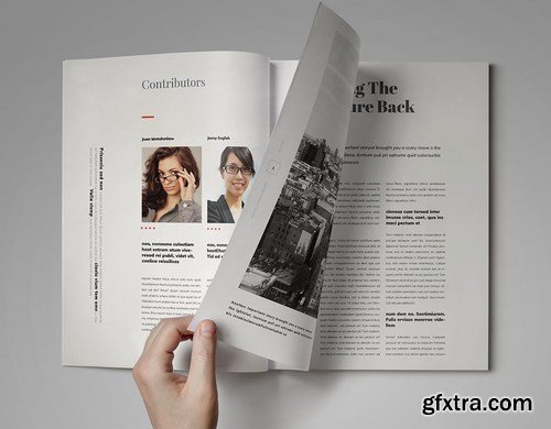 InDesign Magazine Template