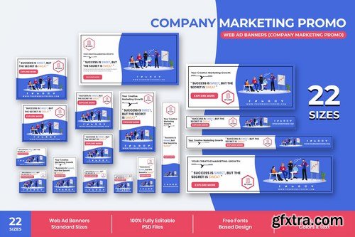 Company Marketing Web Ad Banners