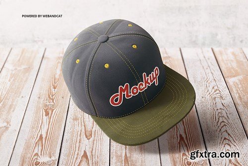 Snapback Cap Mockup